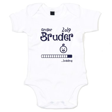 Baby Body - Groer Bruder 2019 loading grau-dunkelblau 68-80