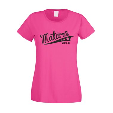 Damen T-Shirt - Matura 2018 - mit Sternen