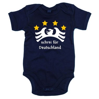 Baby Body - Schrei fr Deutschland - EM WM Strampler