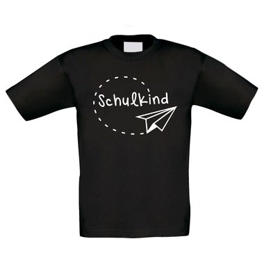 Einschulungsgeschenke - Kinder T-Shirt - Schulkind - Papierflieger