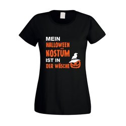 Damen T-Shirt - Mein Halloween Kostm ist in der Wsche