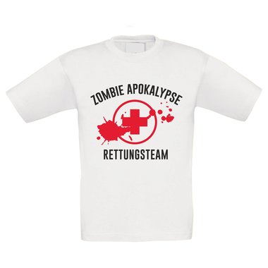 Kinder T-Shirt - Zombie Apokalypse Rettungsteam