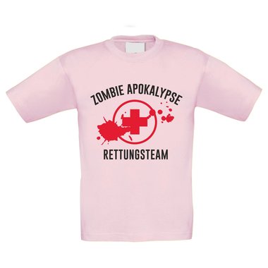 Kinder T-Shirt - Zombie Apokalypse Rettungsteam