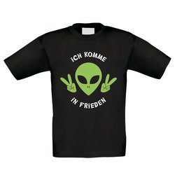 Kinder T-Shirt - Ich komme in Frieden