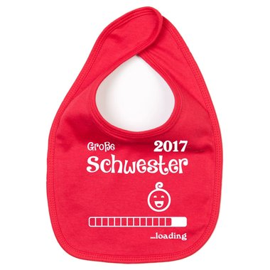 Baby Ltzchen - Groe Schwester 2017 ...loading rosa-schwarz