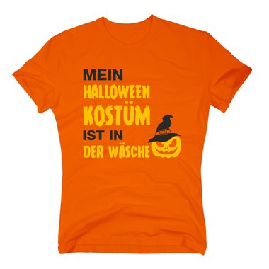 Mein Halloween Kostm ist in der Wsche - Herren T-Shirt dunkelblau-weiss XL