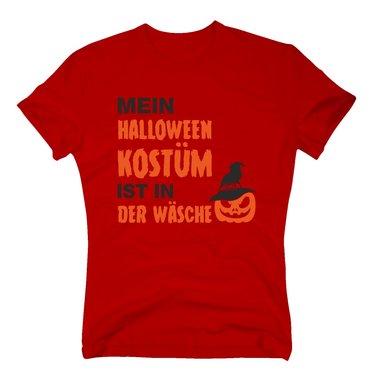 Mein Halloween Kostm ist in der Wsche - Herren T-Shirt dunkelblau-weiss XL