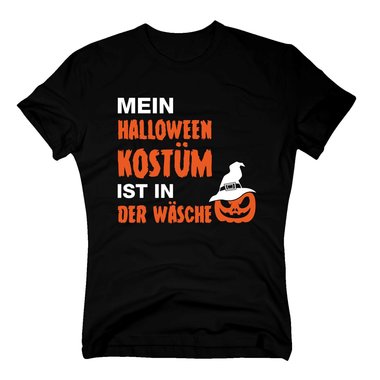 Mein Halloween Kostm ist in der Wsche - Herren T-Shirt dunkelblau-weiss XL