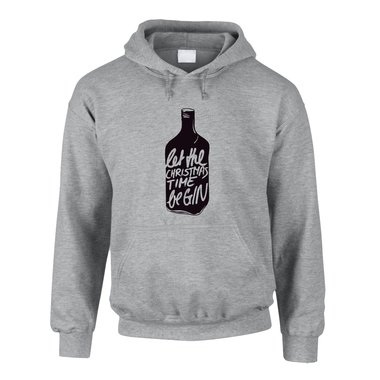 Herren Hoodie - Let the Christmas time be-GIN