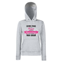 Damen Hoodie - Keine Frau ist perfekt aber die aus...