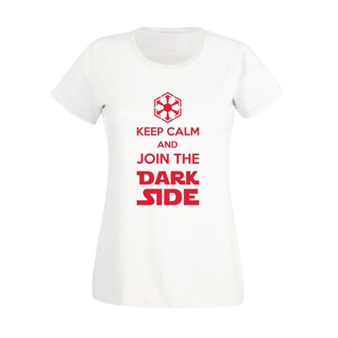 Damen T-Shirt - Keep Calm and Join the Dark Side