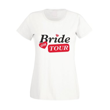 JGA Damen T-Shirt - Bride on Tour