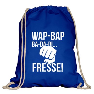 Turnbeutel - Wap Bap ...Fresse!