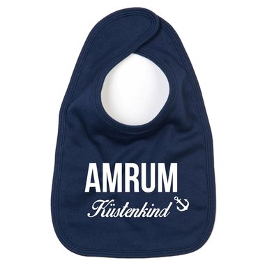 Baby Ltzchen - Amrum Kstenkind dunkelblau-weiss