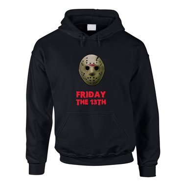 Hoodie Jason Friday the 13th grau XXL